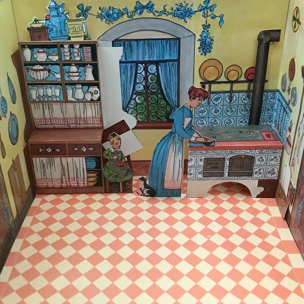 The Doll's House A Reproduction of the Antique Pop-up Book Lothar Meggendorfer - Picture 6 of 11